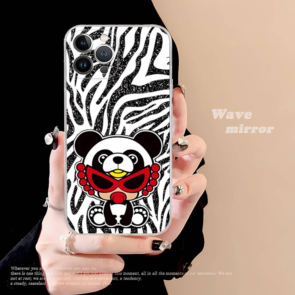 Classic H-Hysteric Popular Brand M-Mini Phone Case For IPhone 17 16 15 14 13 11 12 Pro Max 16 Plus Transparent
