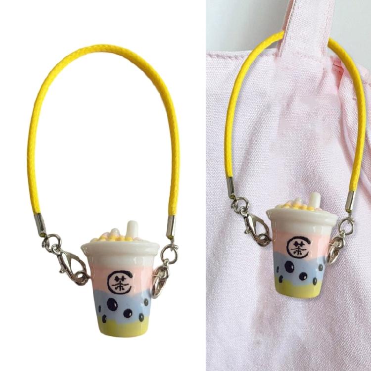 Customizable Bubble Cup Keychain Kit Purple Resin Craft Activity Bubble Teas Phone Charm For Stress Relief And Decors