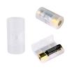 4 Pack AA To Size C Battery Adapters Holder Switcher Converter Cases Box White