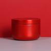 Tea Sealed Box Tea Packaging Jar Round Iron Tinplate Frosted Tea Container Vintage Tea Box Jewelry Candy Small Storage Can