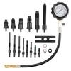 SucceBuy Diesel Engine Compression Tester 18pcs Cylinder Pressure Test Tool Kit Diesel Injector Tester Check Cylinders For Truck