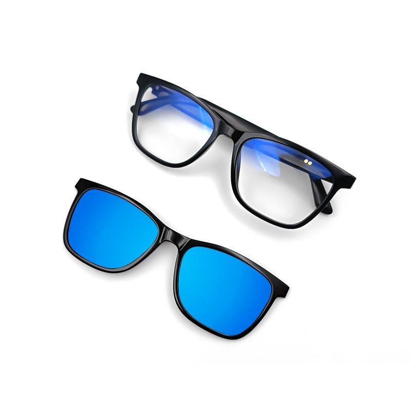 Smart glasses, Bluetooth glasses blue light lenses magnetic sunglasses UV resistant listening to music and making calls