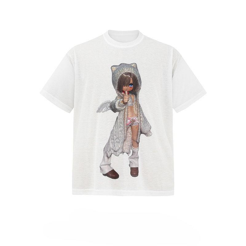 

Japanese Harajuku Y2k Style Women s Cropped Grunge Clothing 2000s Tops Emo Y2k Doll Graphic Tees Female Clothing Vintage S