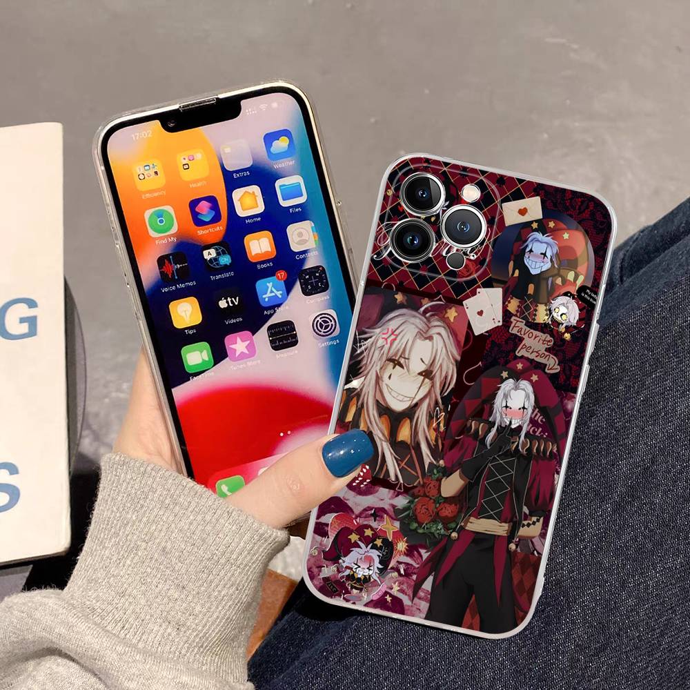 The Freak Circus Pierrot Game Transparent Case For IPhone 11 12 13 14 15 16 17 Air Pro Max Plus Mini Shockproof Cover