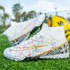 Mens Soccer Kicks Fg/Tf High-Quality Anti-Skid Wear-Resistant Casual Pro Outside Students Grass Practice Football Footwear