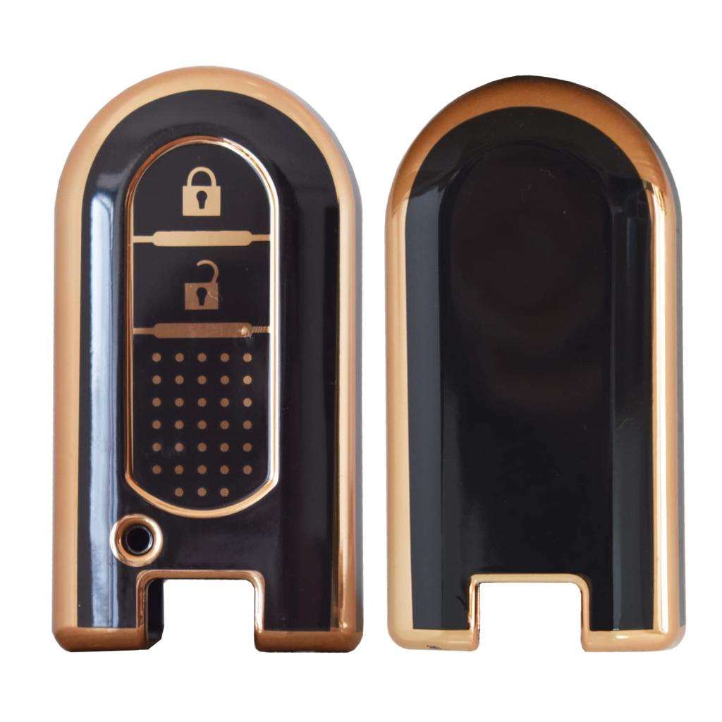 SANRILY Daihatsu Key Case, Key Holder, Key Cover, Key Protection, Tanto Move, Custom Move,