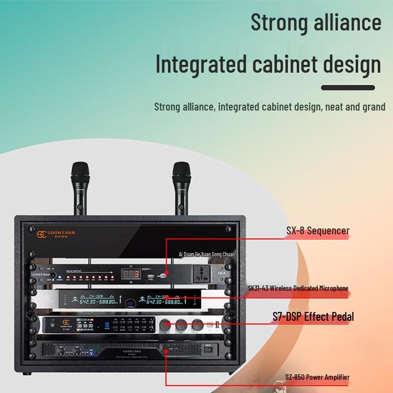 Songchuan SP101 Home KTV Professional Audio System CN Plug (adapter Included)