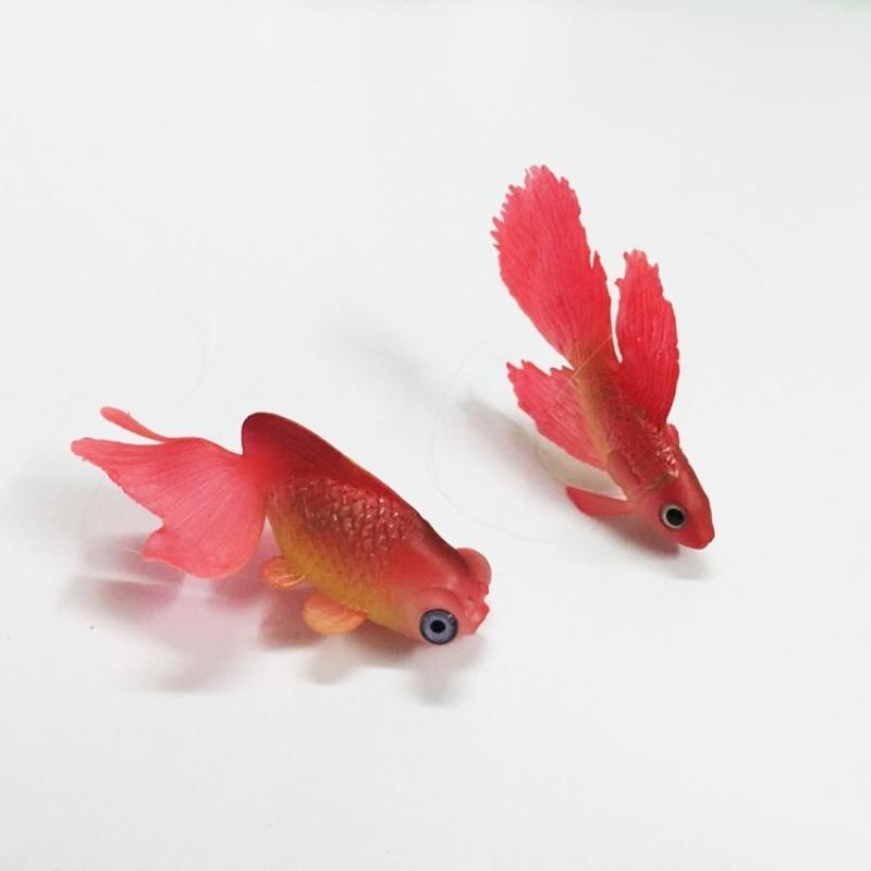 1PC Artificial Aquarium Decoration Glowing Effect Goldfish Fish Tank Ornament Decor