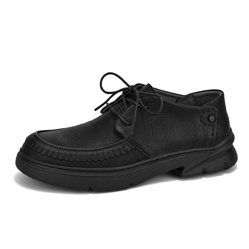 Business Leather Shoes Men's 2025 New Autumn Popular Dress Soft Sole Non-slip Versatile Men's Oxford Shoes Casual Men's Shoes