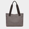 Yogodlns New Spliced Canvas Women's Shoulder Bag Large-capacity Portable Messenger Bag Casual Ethnic Style Contrasting Color Bag