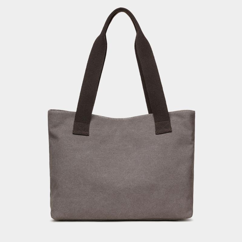 Yogodlns New Spliced Canvas Women's Shoulder Bag Large-capacity Portable Messenger Bag Casual Ethnic Style Contrasting Color Bag