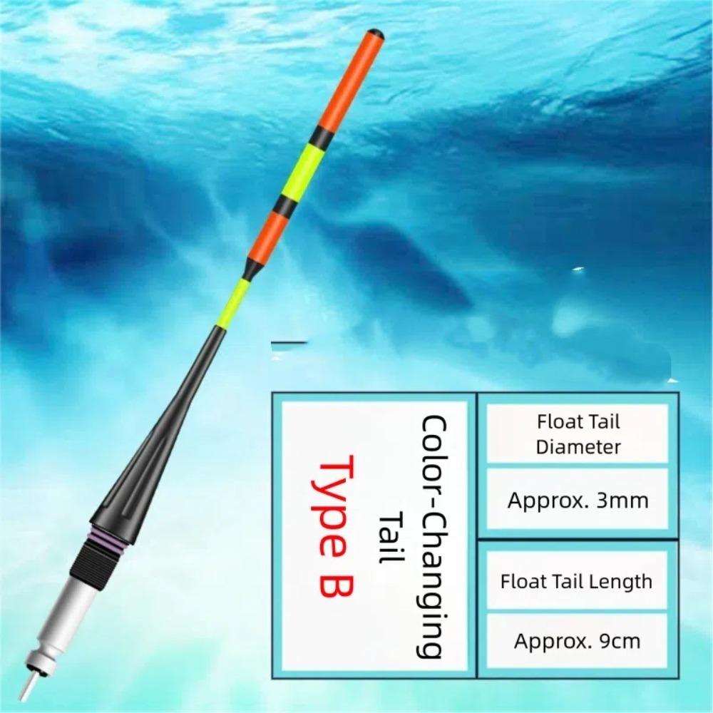 2pcs Ultra Sensitive Luminous Float Luminous Fishing Buoy Night Fishing Floa  Night Fishing