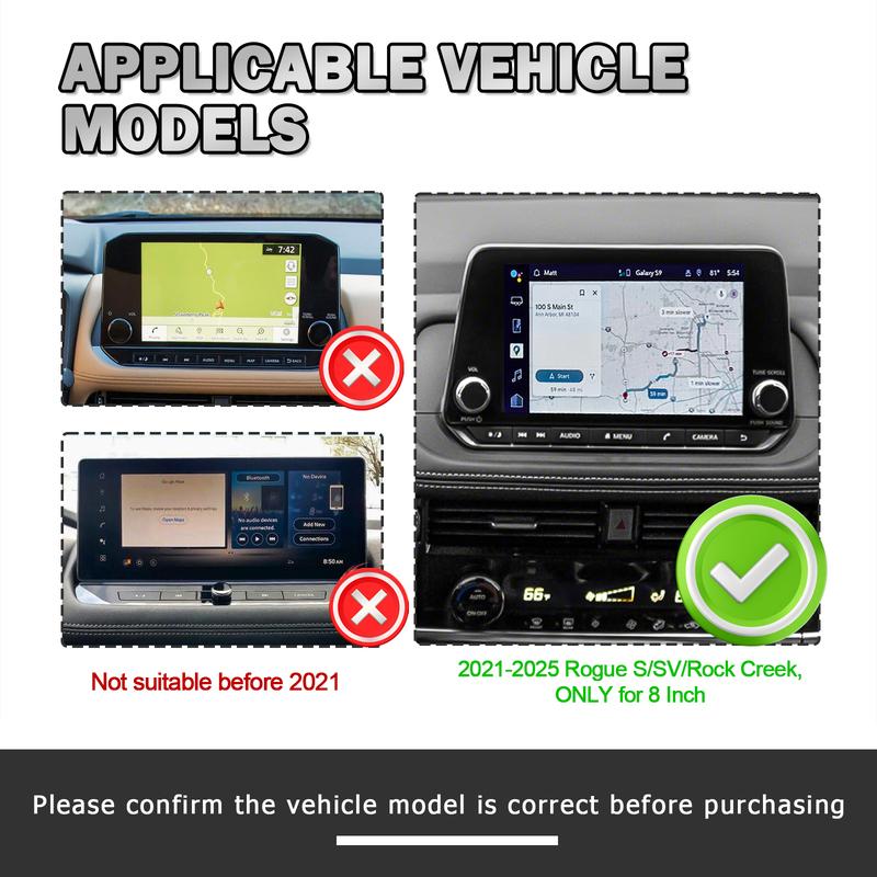 Center Console Dashboard Organizer For -2024 2025 Nissan Rogue S/SV/SL Dashboard Storage Box Tray Interior Car Accessories