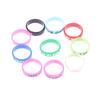 10Pcs Anti Slip Bands Silicone Ring O-Shaped Ring Protector Random Color Tackle Anti-Slip Ring For Fishing Rod Fishing Tackle
