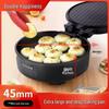 Home Electric Griddle: Double-Sided Heating, Non-Stick, Deep Grill Pan for Barbecue, Fried Eggs, Pancakes.