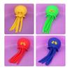 Octopus Ball Toy Luminous Stress Relief Cute Sensory Kids Bath Toy for Boys Girls for Beach Pool 4pcs