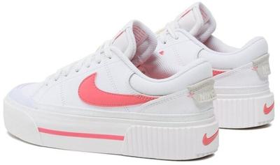 Sneakers Court Legacy Lift Damen (DM7590-102) Weiß/Meereskoralle/Summit White/Korallenweiß