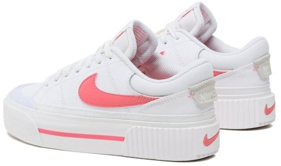 Кроссовки Nike Court Legacy Lift Women (DM7590-102) белый/морской коралл/саммит вайт/коралловый мел