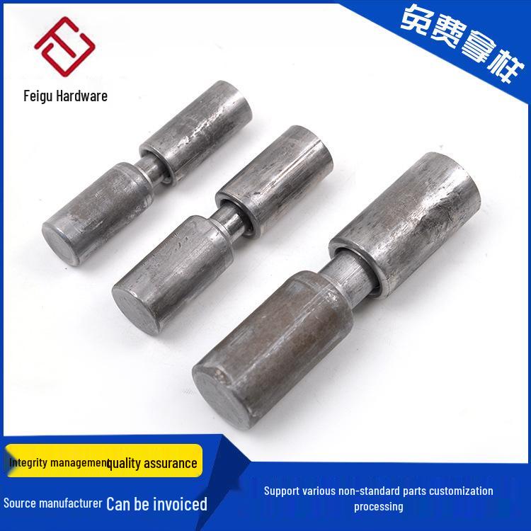 

Петля цилиндрическая съемная из углеродистой стали приварная встык для дверей (Размеры: от 8 мм до 50 мм) Diameter 8 Length 40