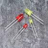 200pcs Mixed Color Blue Emitting Diodes Yellow Lamp Bulb 3 Mm LED Diode Kit 5mm Light Bead