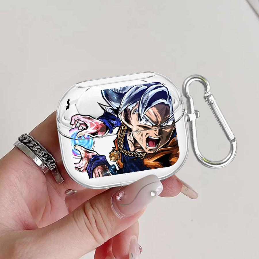 

D-D-ragonS B-allS Son Gokus Clear Earphone Cases Cover With Hook Case For Samsung Galaxy Buds 4 Pro 2 3 FE 3Pro 4Pro Live 2Pro Buds 3 Pro