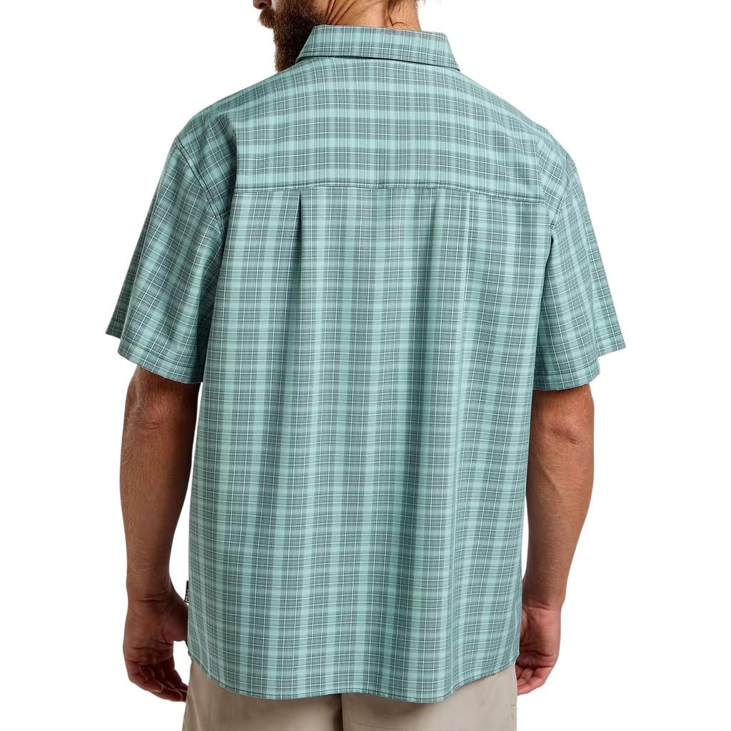 Jack Wolfskin Mens Checked Relaxed Fit T-Shirt