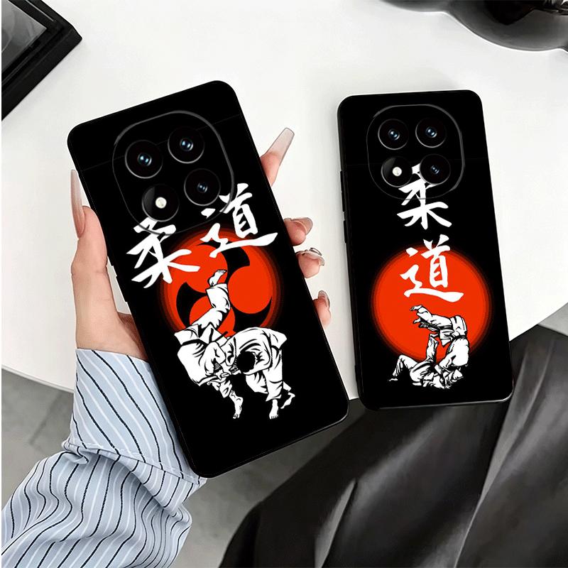 Judo Jiu Jitsu BJJ Brazilian Soft Phone Case for Xiaomi Redmi Note 12 13 14 15 Pro Plus 11 12S 11S 11T 10 4G Black Cover Back Sh