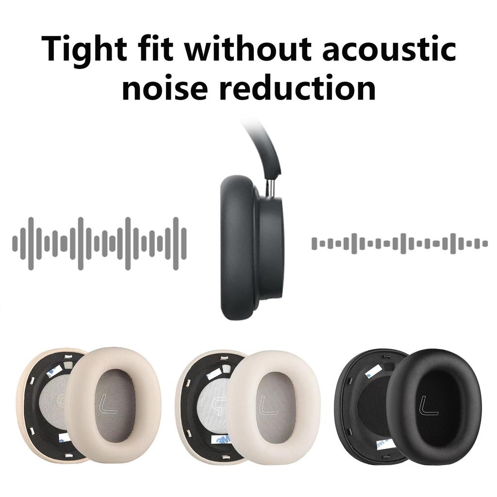 Protein Leather Earpads for LS880NB WH950NB Headphones Comfortable Ear Cushions Color Optional