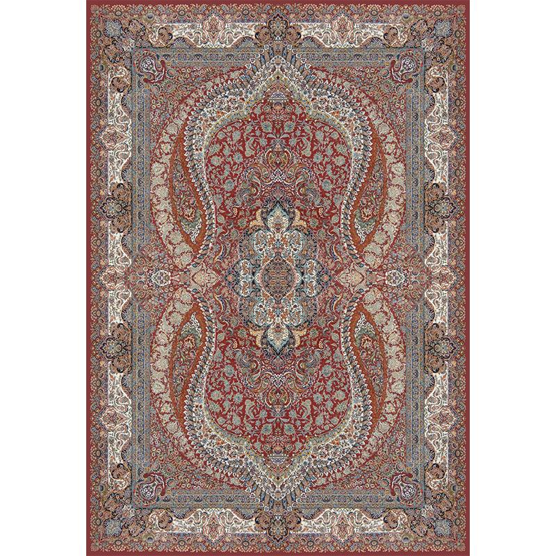 Vintage Persischer Ethnischer Kristall-Samt-Teppich für Wohnzimmer oder Schlafzimmer