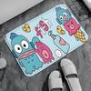 H-Hangyodons Entry Door Floor Mat Festive Decorations Carpet Bathroom Anti-slip Mat Entrance Doormat