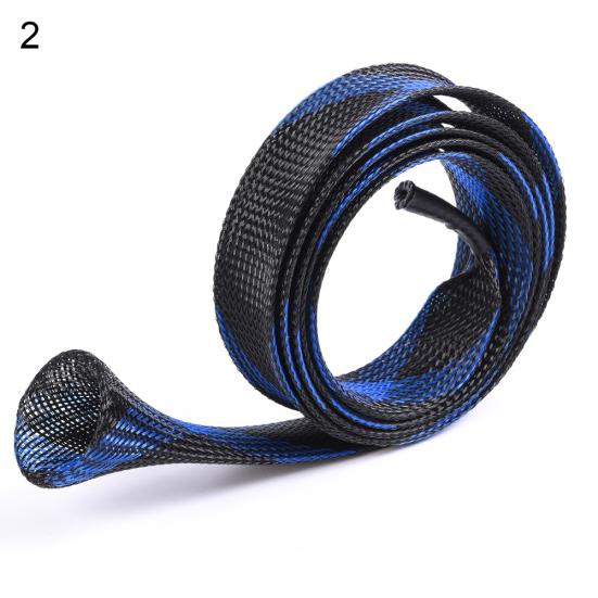 MUQZI Sports Accessory 170cm Stretchable Fishing Rod Sleeve Mesh Tube Anti-Scratch Cover Pole Protector