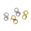 Keyring Figure Eight Lobster Clasp for Jewelry DIY Metal Durable Connectors Accessories for Making Gifts