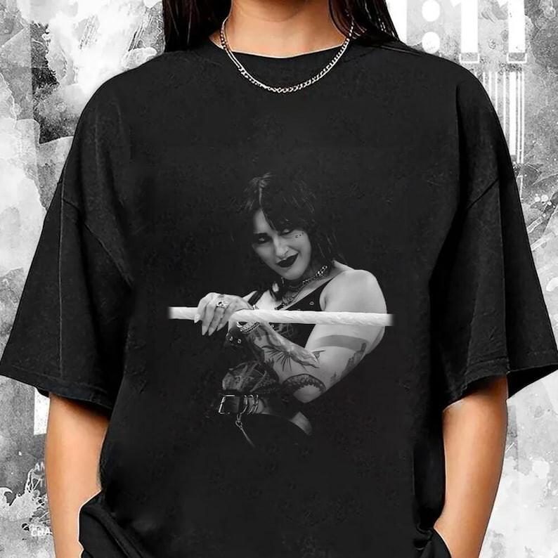

Rhea Ripley Shirt, Casual Wear Shirt, Sports Fan Shirt, Championship Tee Unisex T-Shirt XL