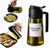 Spray And Pour 2-in-1 Oil Bottle Light-Blocking Dark Oil Mist Spray Bottle Kitchen-Specific Dual-Function Olive Oil Sprayer