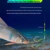 Quick-Hang Gold Sleeve Double Hook, 8cm Anti-Tangle Carp Leader for Crucian and Soil Carp Fishing.