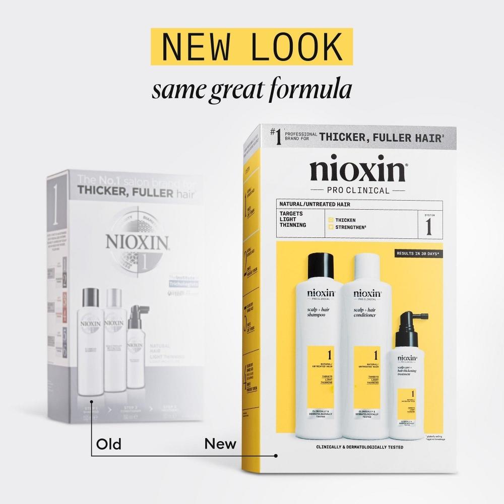 Nioxin Scalp + Hair Thickening System 1 Kit Full Size