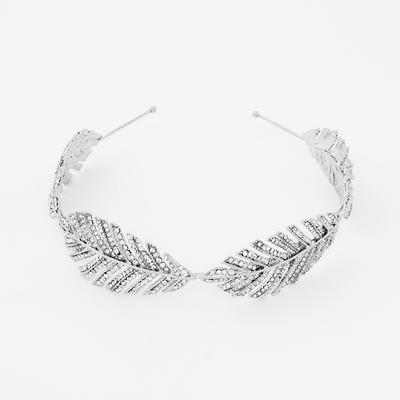 Women's Natural Bridal Tiara Hairband Self-Wedding Headband