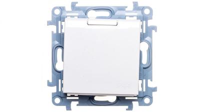 Simon 10 Single Socket With Seal With Shutters White 16A 250V Ip44 Cgz1Bz.01/11