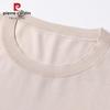 Pierre Cardin Men's Striped Silk Blend Round Neck T-Shirt