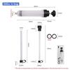200/500cc Car Oil Change Brake Auto Syringe with Hose Manual Fuel Suction & Filler Fluid Extractor Evacuator Pump for ATV Boat