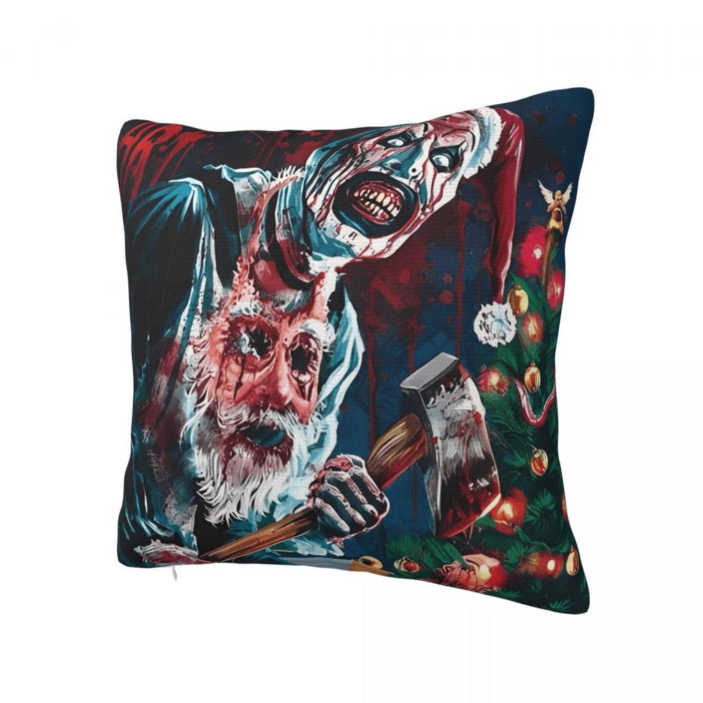 Pillow Case Film Funny T-Terrifier Horror 2  Pillow Cover Fashion Cushion Cover Graphic Pillowcases For Wedding Party Home Decor