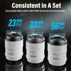 Sirui Sniper 23mm Autofocus Wide Angle Camera Lens A5 A6 A7 FX A9 Series Lens, F1.2 APS-C ZV-E (E Mount, White)