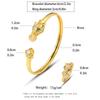 Specially Designed for K Crystal Zircon Leopard Bracelet Light Luxury Leopard Print Fashion