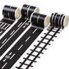 1 Pcs 5m Railway Train Curve Design Paper Washi Tape Diy Road Traffic Adhesive Tape Scrapbooking Sticker Label Masking Tape