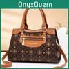Trendy Retro European Style Handbag For Women With Soft Pu Material And Zipper Closure