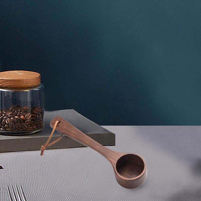 Wooden Measuring Spoon Set Kitchen Measuring Spoons Tea Coffee Scoop Sugar SpiceMeasure Spoon Home Kitchen Tools Utensils