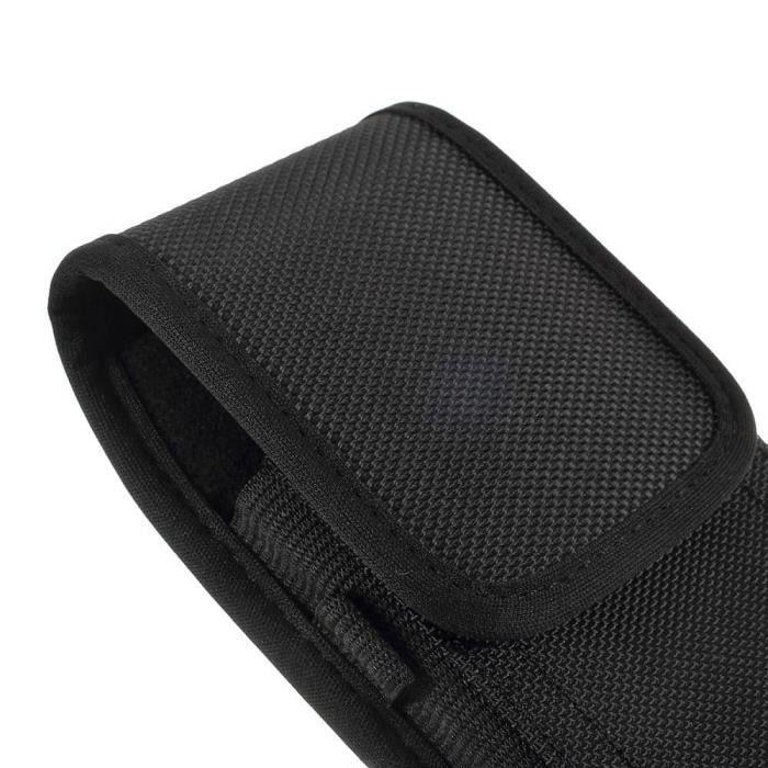 Étui pour Nokia 3310 4G - Housse en Nylon - Noir - Semi-rigide - Fermeture Scratch - Mixte