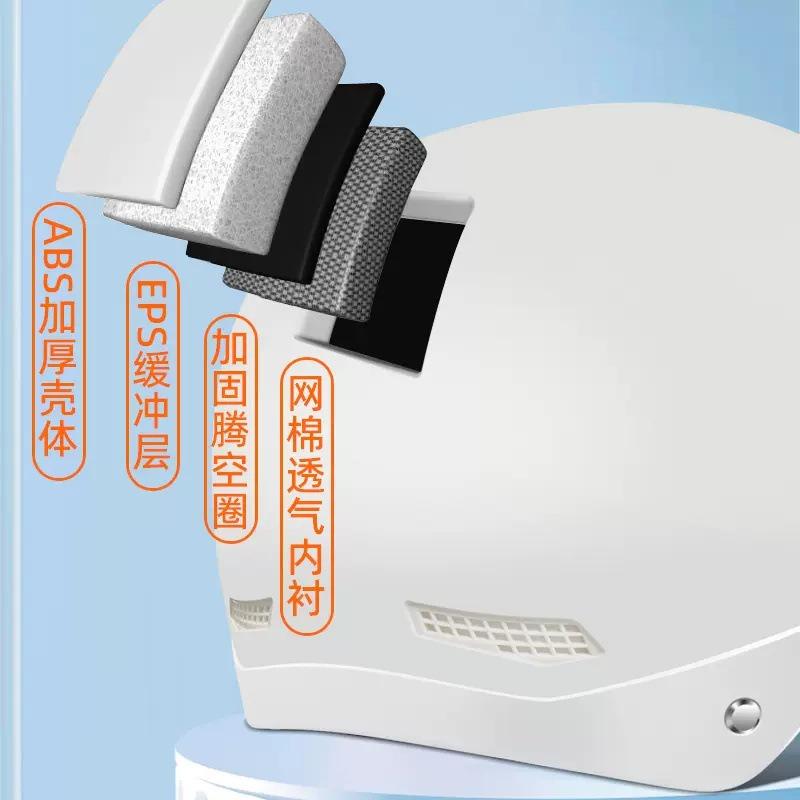 2025 electric vehicle helmet men's and women's summer sun protection electric vehicle helmet lightweight half helmet
