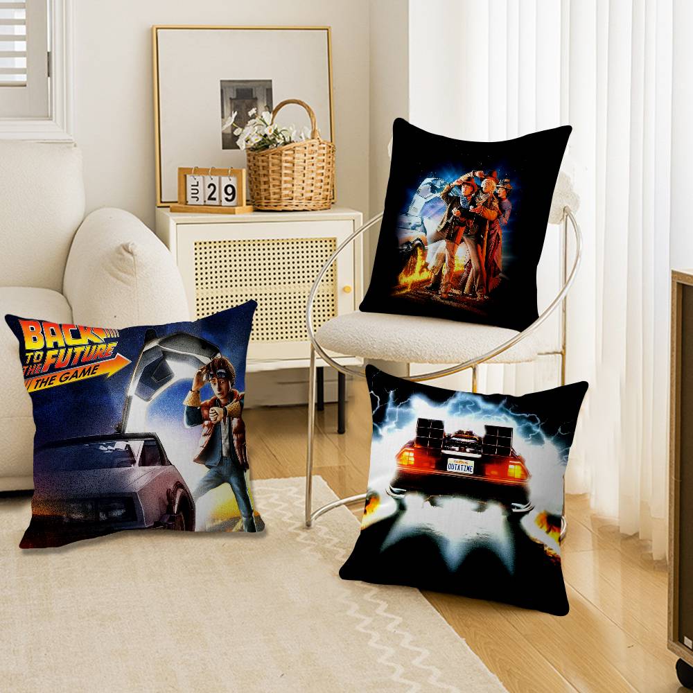 Classic Movie Clips Back To The Future Pillow Anime Pillow Sofa Bed Head Pillow Cover Cushion Cover 45x45 cm Fashion