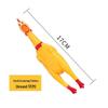 Squeaky Rubber Screaming Chicken Toy